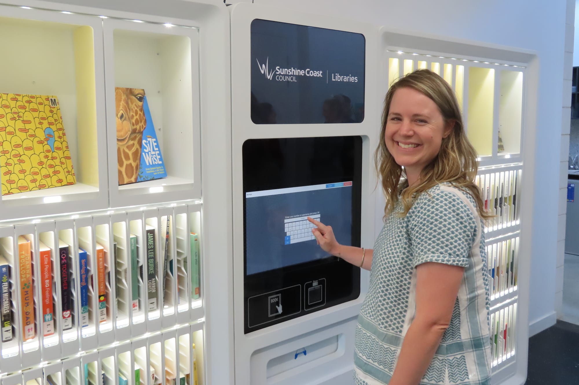 Book locker beckons book lovers