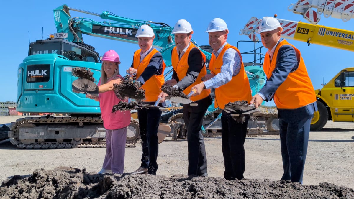 viewnews.com.au - Charles Hodgson - Construction begins on Aura Town Centre