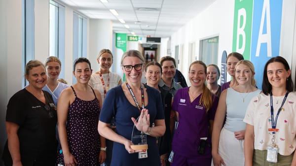 Sunshine Coast hospital receives national surrogacy and donor award